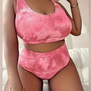 New two piece bikini swimsuit swimwear bathing suit size 0XL